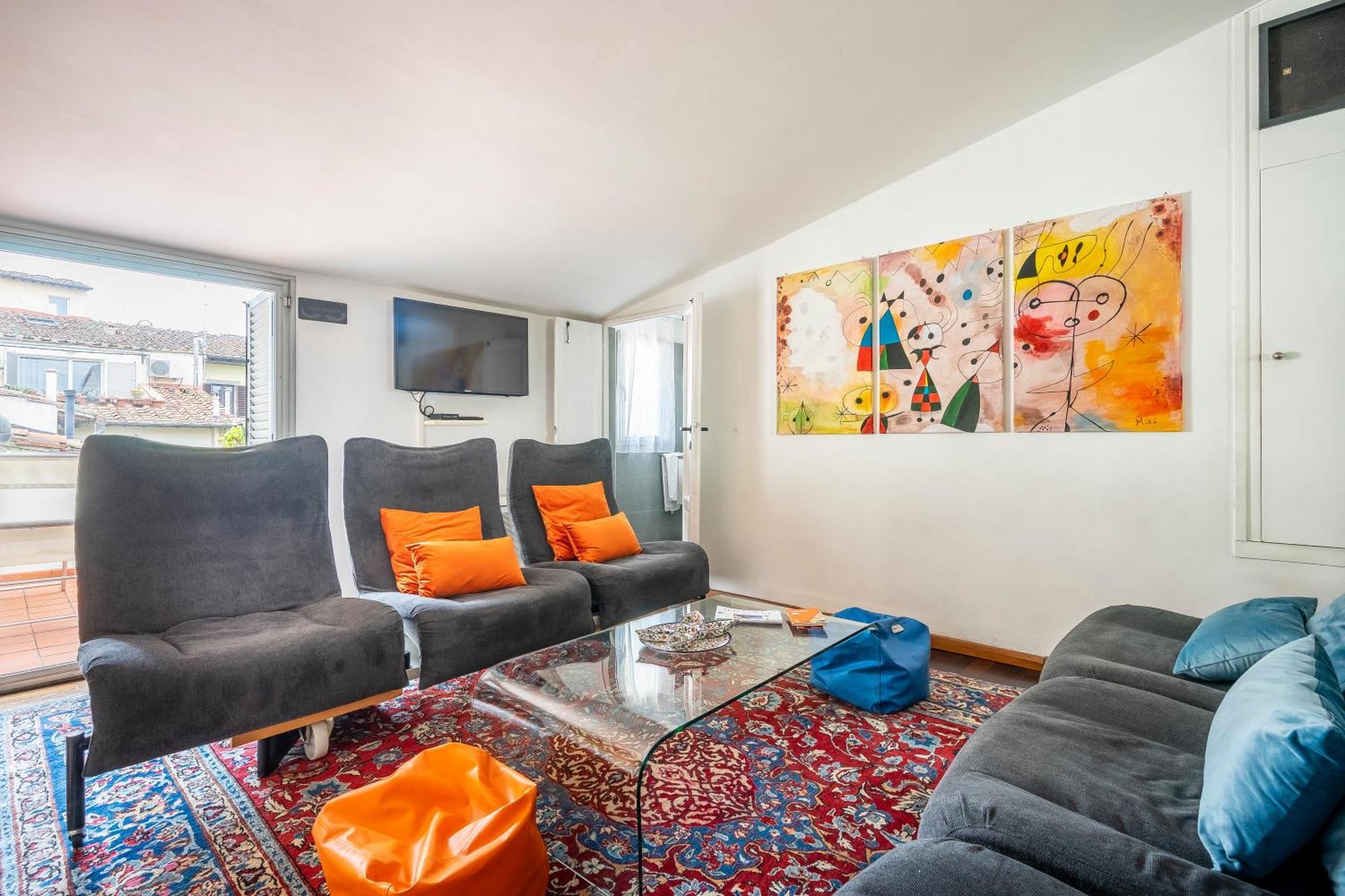 Penthouse Le Terrazze Duomo View Apartment Florence Exterior photo